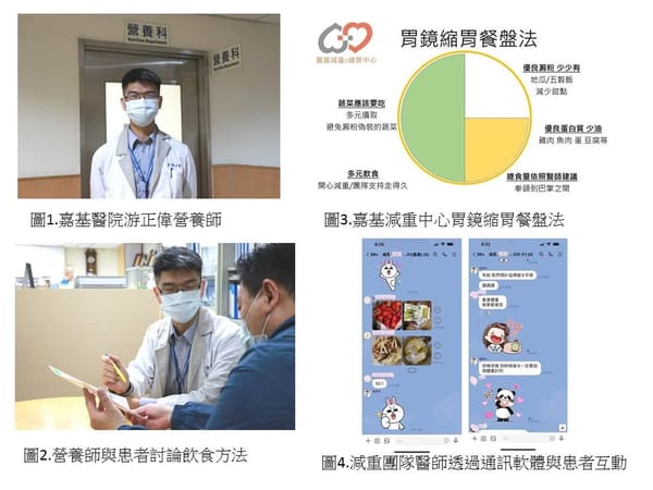 胃鏡縮胃術後怎麼吃 嘉基規劃四階段要點-慢慢吃 飽就停