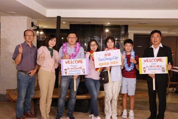 第600萬人次國際旅客驚喜抵嘉 嘉市112年住宿人次有望再破歷史新高