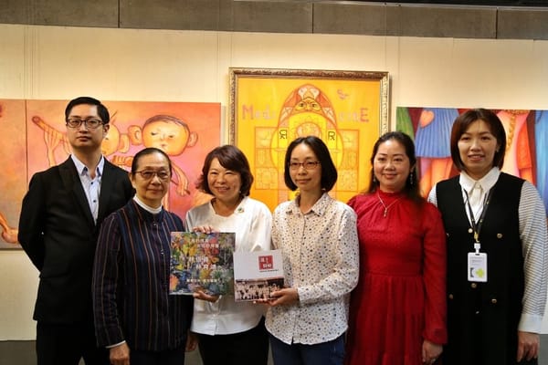 林信義油畫展-醫師父女畫話 展至1月14日於嘉義市文化藝廊溫馨展出
