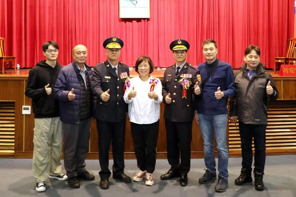 嘉義市政府警察局卸、新任分局長聯合交接典禮