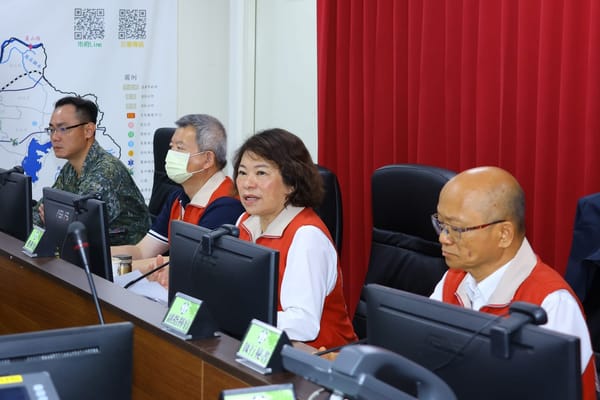 嘉義市災害應變中心一級開設 黃敏惠市長：嚴陣以待 維護市民安全