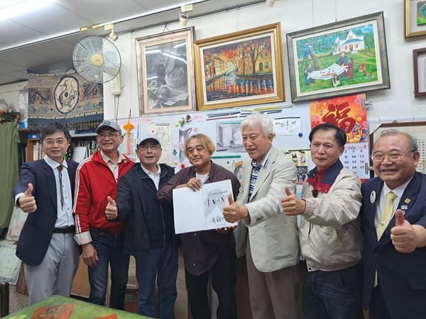高雄圓夢美術推廣畫會聯手韓國青年文化學術交流協會 舉辦藝術創作聯展