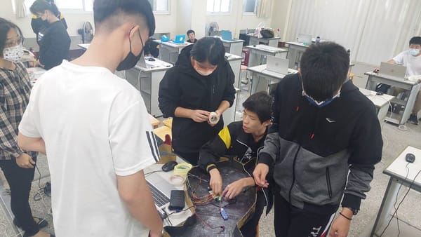 南華大學USR團隊帶領義竹國中跨世代共融學習