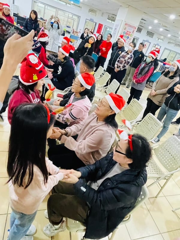 桃園榮服處攜手普仁國小聖誕報佳音