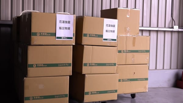 強震 慈濟多地合作送暖 方師傅餅店2000多個麵包將午夜抵達