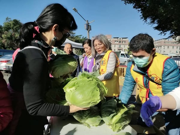 臺南榮服處榮欣志工熱情響應小東里惜福感恩旺年祭活動
